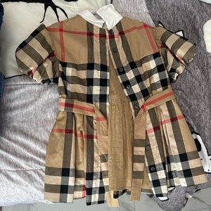 Girls Burberry Dress Size 3